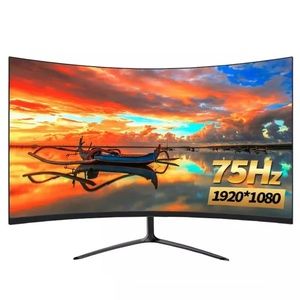 22 inch Curved Monitors Gamer LCD Monitors PC 75hz Computer 1080p